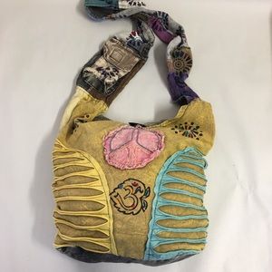 Cotton Crossbody Hand Made in Nepal